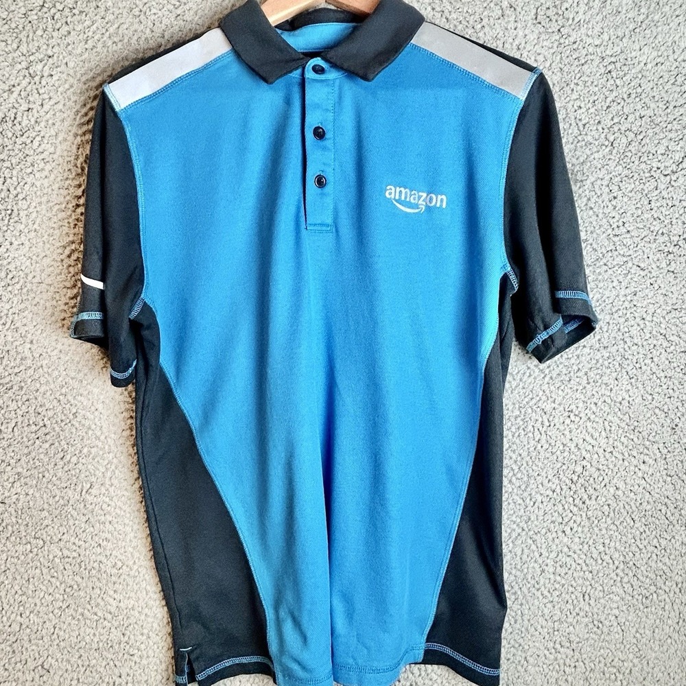 Luly Yang DSP Am Azon Men's polo shirt size Medium Work